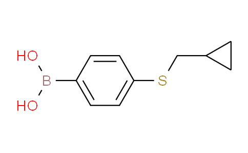 CAS No. 1217501-03-5, (4-((Cyclopropylmethyl)thio)phenyl)boronic acid