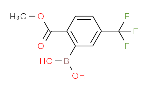 CAS No. 1217500-62-3, (2-(Methoxycarbonyl)-5-(trifluoromethyl)-phenyl)boronic acid