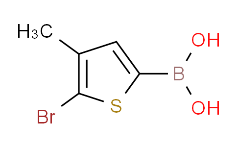 CAS No. 1217501-16-0, (5-Bromo-4-methylthiophen-2-yl)boronic acid