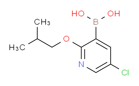 CAS No. 1217501-42-2, (5-Chloro-2-isobutoxypyridin-3-yl)boronic acid