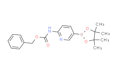 CAS No. 1218790-32-9, Benzyl (5-(4,4,5,5-tetramethyl-1,3,2-dioxaborolan-2-yl)pyridin-2-yl)carbamate