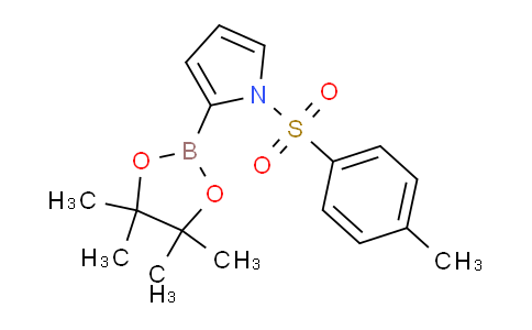 CAS No. 1218790-43-2, 2-(4,4,5,5-tetramethyl-1,3,2-dioxaborolan-2-yl)-1-tosyl-1H-pyrrole