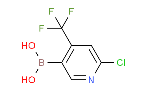 CAS No. 1217500-87-2, (6-Chloro-4-(trifluoromethyl)pyridin-3-yl)boronic acid