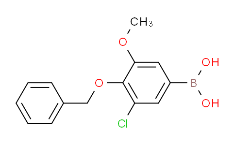 CAS No. 1218790-59-0, (4-(Benzyloxy)-3-chloro-5-methoxyphenyl)-boronic acid