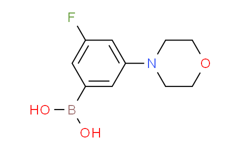 CAS No. 1217500-95-2, (3-Fluoro-5-morpholinophenyl)boronic acid