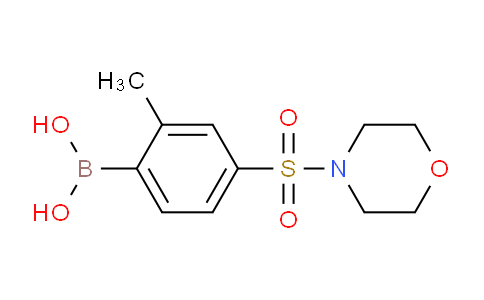 CAS No. 1217501-53-5, (2-Methyl-4-(morpholinosulfonyl)-phenyl)boronic acid