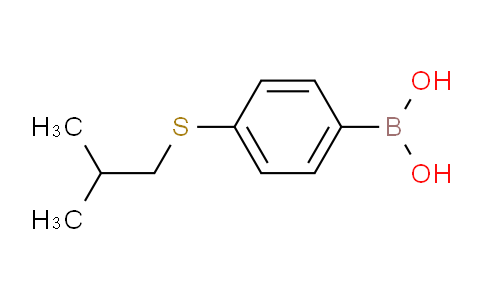 CAS No. 1217500-97-4, (4-(Isobutylthio)phenyl)boronic acid