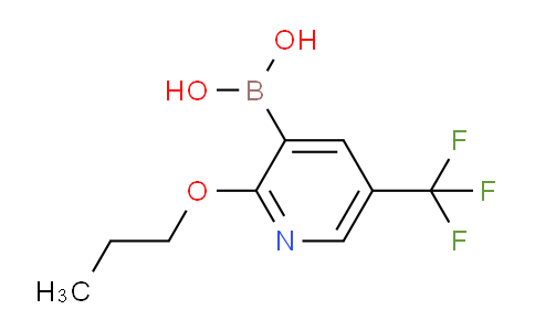 CAS No. 1218790-63-6, (2-Propoxy-5-(trifluoromethyl)-pyridin-3-yl)boronic acid