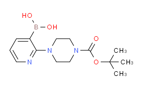 CAS No. 1218790-78-3, (2-(4-(tert-Butoxycarbonyl)piperazin-1-yl)pyridin-3-yl)boronic acid