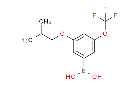 CAS No. 1256346-03-8, (3-Isobutoxy-5-(trifluoromethoxy)-phenyl)boronic acid