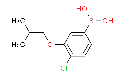 CAS No. 1256346-37-8, (4-Chloro-3-isobutoxyphenyl)boronic acid