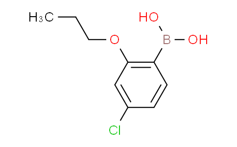 CAS No. 1256355-03-9, (4-Chloro-2-propoxyphenyl)boronic acid