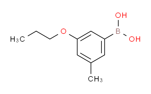 CAS No. 1256346-06-1, (3-methyl-5-propoxyphenyl)boronic acid