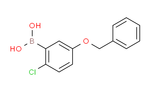 CAS No. 1256346-10-7, (5-(benzyloxy)-2-chlorophenyl)boronic acid