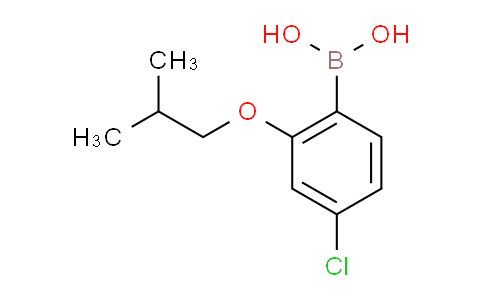 CAS No. 1256355-06-2, (4-Chloro-2-isobutoxyphenyl)boronic acid