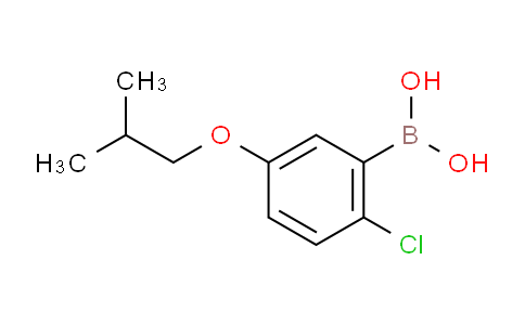 CAS No. 1256346-11-8, (2-Chloro-5-isobutoxyphenyl)boronic acid