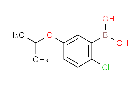 CAS No. 1256346-12-9, (2-Chloro-5-isopropoxyphenyl)boronic acid