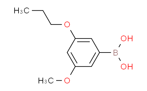 CAS No. 1256355-14-2, (3-Methoxy-5-propoxyphenyl)boronic acid