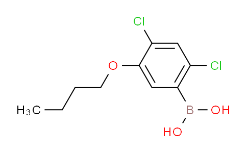 CAS No. 1256354-88-7, (5-Butoxy-2,4-dichlorophenyl)boronic acid