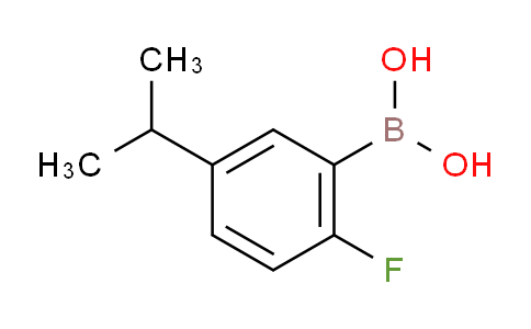 CAS No. 1256354-92-3, (2-Fluoro-5-isopropylphenyl)boronic acid