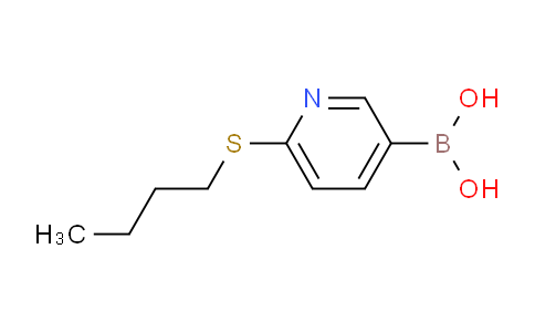 CAS No. 1256345-89-7, (6-(butylthio)pyridin-3-yl)boronic acid