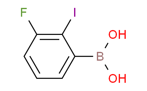 CAS No. 1257793-06-8, (3-fluoro-2-iodophenyl)boronic acid