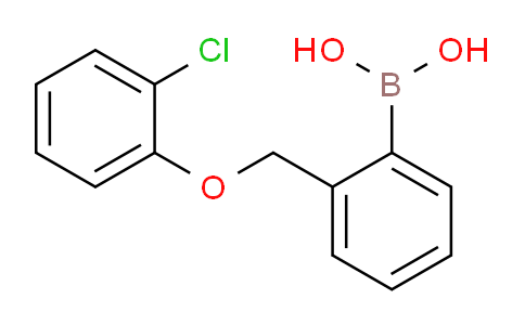 CAS No. 1256358-68-5, (2-((2-Chlorophenoxy)methyl)phenyl)boronic acid