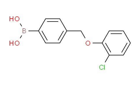 CAS No. 1256358-69-6, (4-((2-chlorophenoxy)methyl)phenyl)boronic acid