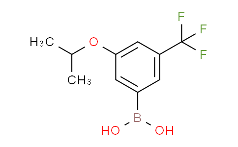 CAS No. 1256345-44-4, (3-Isopropoxy-5-(trifluoromethyl)-phenyl)boronic acid