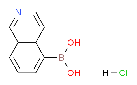 CAS No. 1256345-46-6, Isoquinolin-5-ylboronic acid hydrochloride