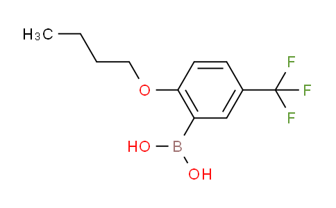 CAS No. 1256345-98-8, (2-Butoxy-5-(trifluoromethyl)phenyl)boronic acid