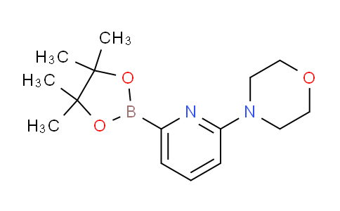 CAS No. 1260374-06-8, 4-(6-(4,4,5,5-Tetramethyl-1,3,2-dioxaborolan-2-yl)pyridin-2-yl)morpholine