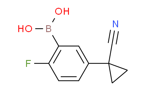 CAS No. 1256345-50-2, (5-(1-Cyanocyclopropyl)-2-fluorophenyl)boronic acid