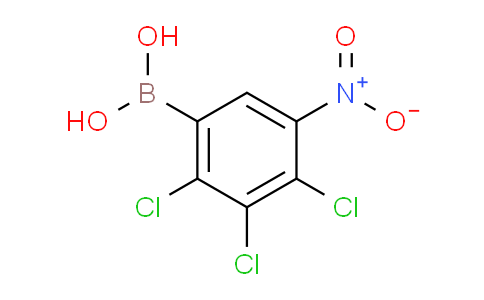 CAS No. 1072946-38-3, 2,3,4-Trichloro-5-nitrophenylboronic acid