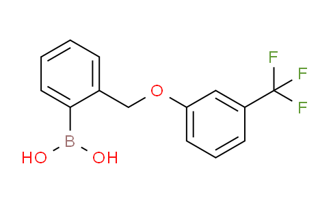 CAS No. 1072951-60-0, (2-((3-(Trifluoromethyl)phenoxy)methyl)phenyl)boronic acid
