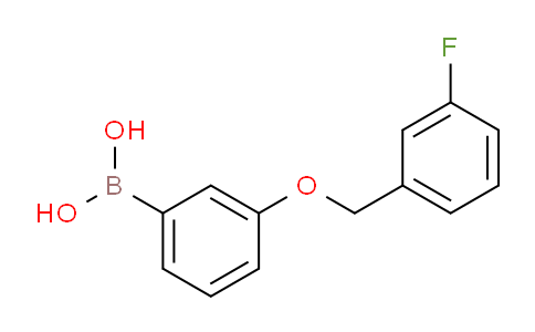 CAS No. 1072951-62-2, (3-((3-fluorobenzyl)oxy)phenyl)boronic acid