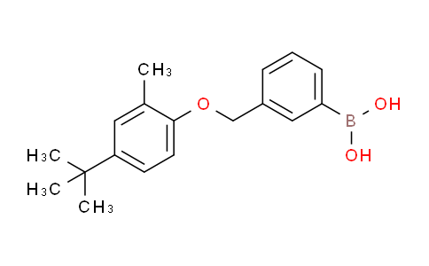 CAS No. 1072951-66-6, (3-((4-(tert-butyl)-2-methylphenoxy)methyl)phenyl)boronic acid
