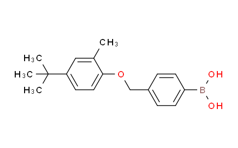 CAS No. 1072951-67-7, (4-((4-(tert-Butyl)-2-methylphenoxy)methyl)phenyl)boronic acid