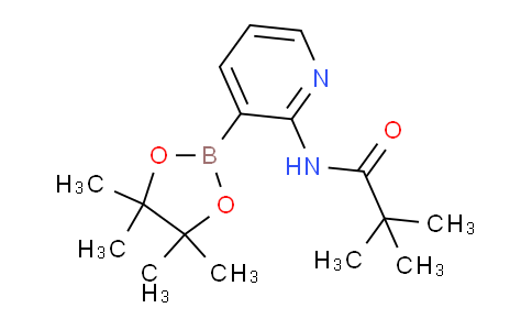 CAS No. 532391-30-3, 2,2-Dimethyl-N-[3-(4,4,5,5-tetramethyl-[1,3,2]-dioxaborolan-2-yl)-pyridin-2-yl]-propionamide