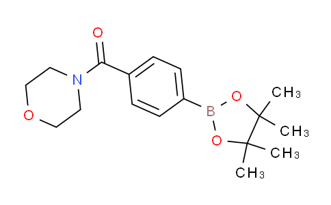 CAS No. 656239-38-2, Morpholino(4-(4,4,5,5-tetramethyl-1,3,2-dioxaborolan-2-yl)phenyl)methanone