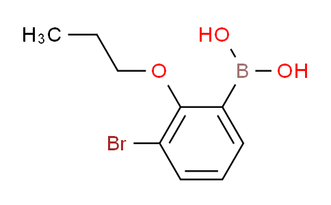 CAS No. 848779-86-2, (3-Bromo-2-propoxyphenyl)boronic acid