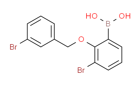 CAS No. 849062-27-7, (3-Bromo-2-((3-bromobenzyl)oxy)phenyl)boronic acid