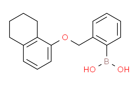 CAS No. 849062-10-8, (2-(((5,6,7,8-Tetrahydronaphthalen-1-yl)oxy)methyl)phenyl)boronic acid