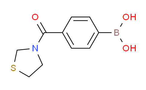 CAS No. 850589-33-2, (4-(Thiazolidine-3-carbonyl)phenyl)boronic acid