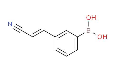 CAS No. 850568-53-5, (E)-(3-(2-Cyanovinyl)phenyl)boronic acid