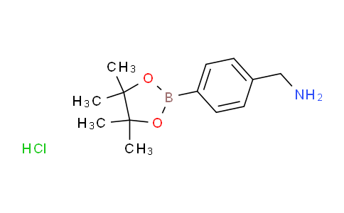 CAS No. 850568-55-7, (4-(4,4,5,5-Tetramethyl-1,3,2-dioxaborolan-2-yl)phenyl)methanamine hydrochloride