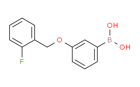 CAS No. 849062-13-1, (3-((2-Fluorobenzyl)oxy)phenyl)boronic acid