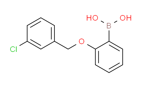 CAS No. 849062-32-4, (2-((3-Chlorobenzyl)oxy)phenyl)boronic acid