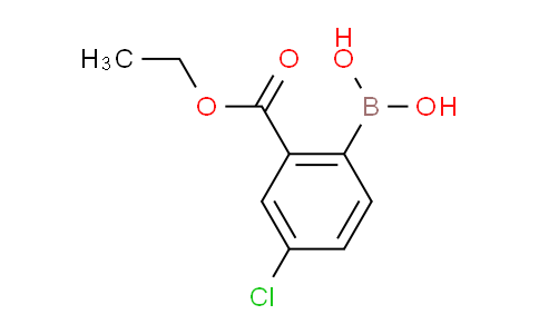 CAS No. 850568-61-5, 4-Chloro-2-ethoxycarbonylphenylboronic acid