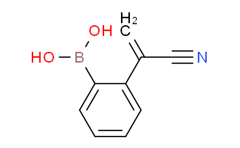 CAS No. 850568-63-7, (2-(1-Cyanovinyl)phenyl)boronic acid